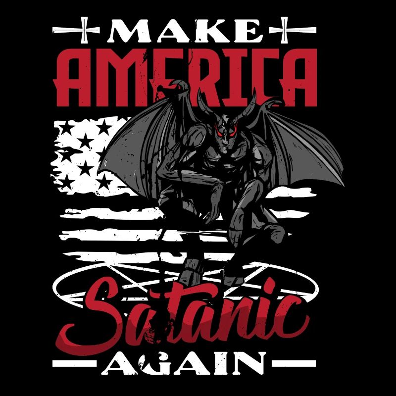 Satan Make America Satanic Again Occult