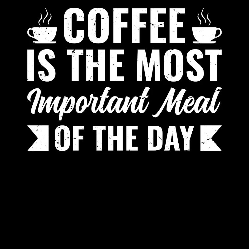 Le café est le repas le plus important de la journée