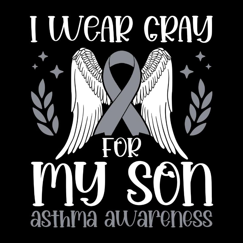 I'm wearing grey for my son