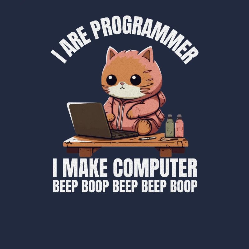 I'm a programmer. I'm doing Computer Beep