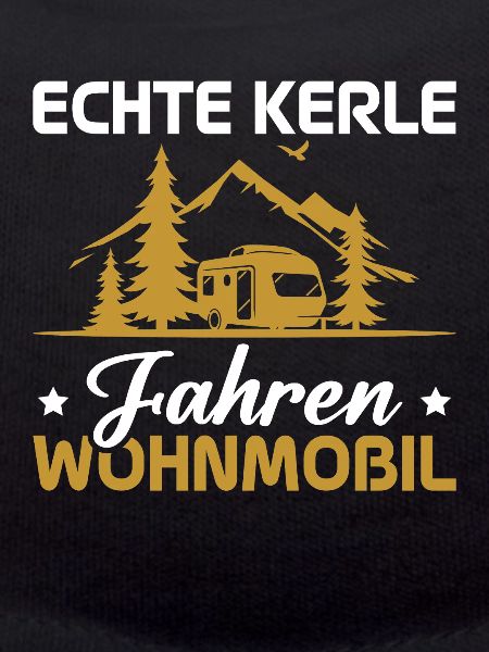 Echte kerle fahren wohnmobil