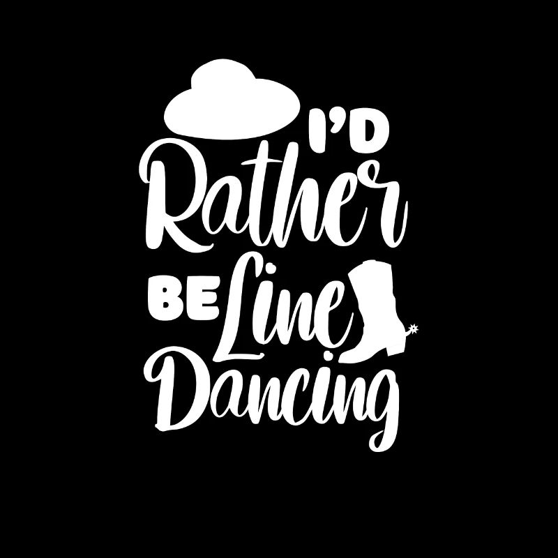 Linedance Country Line Dancer Linedancing Geschenk