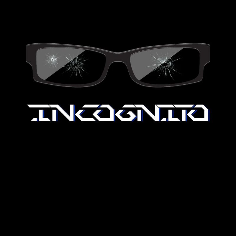 Lunettes de soleil cassées - Incognito