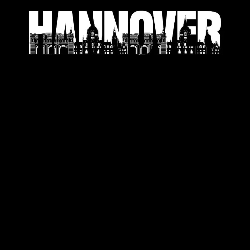 Souvenir de Hanovre avec des bâtiments