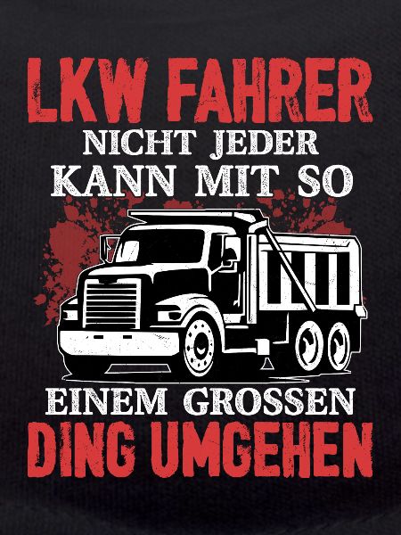 LKW Fahrer Großes Ding Trucker