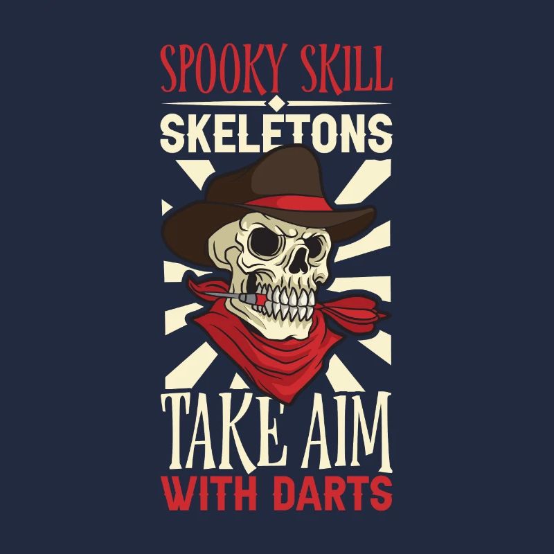 Scary Darts Darts Player Dartboard Darts Board