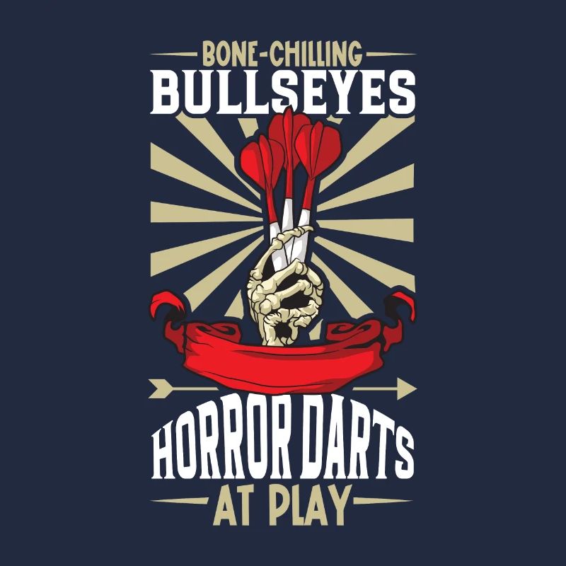 Joueur de fléchettes effrayant Dartboard Dartboard Darts Board