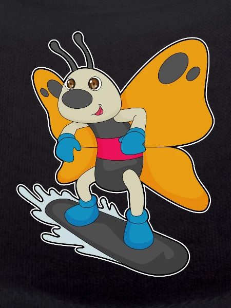 Butterfly Snowboarder Snowboard