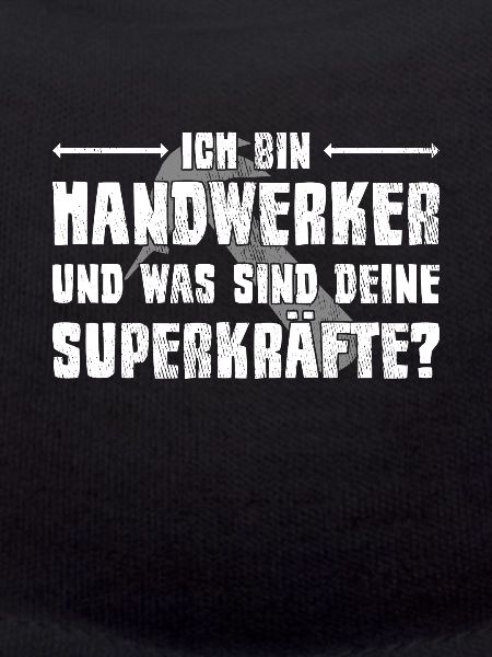 Handwerker Spruch