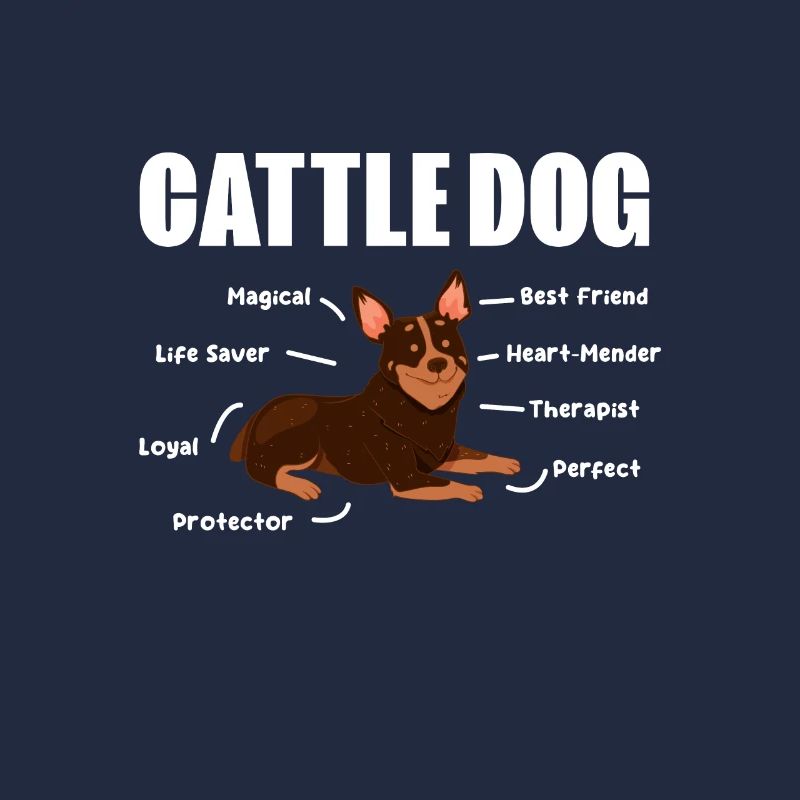 Australian Cattle Dog Hund Hunde Geschenk