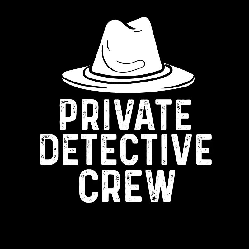 Équipe de détective privé Conception pour un détective