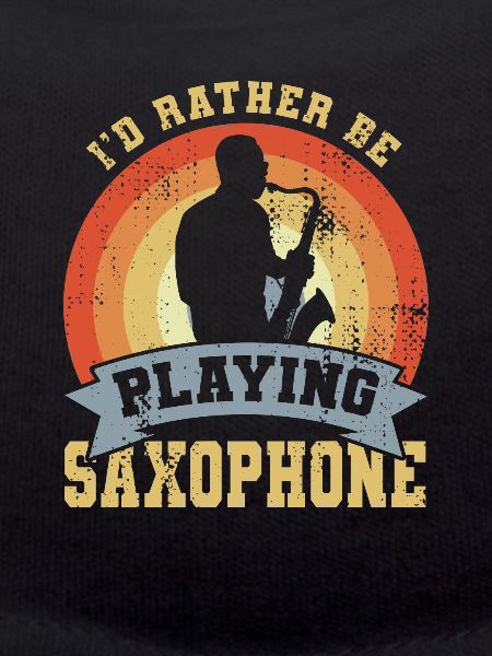 Je préfère jouer du saxophone