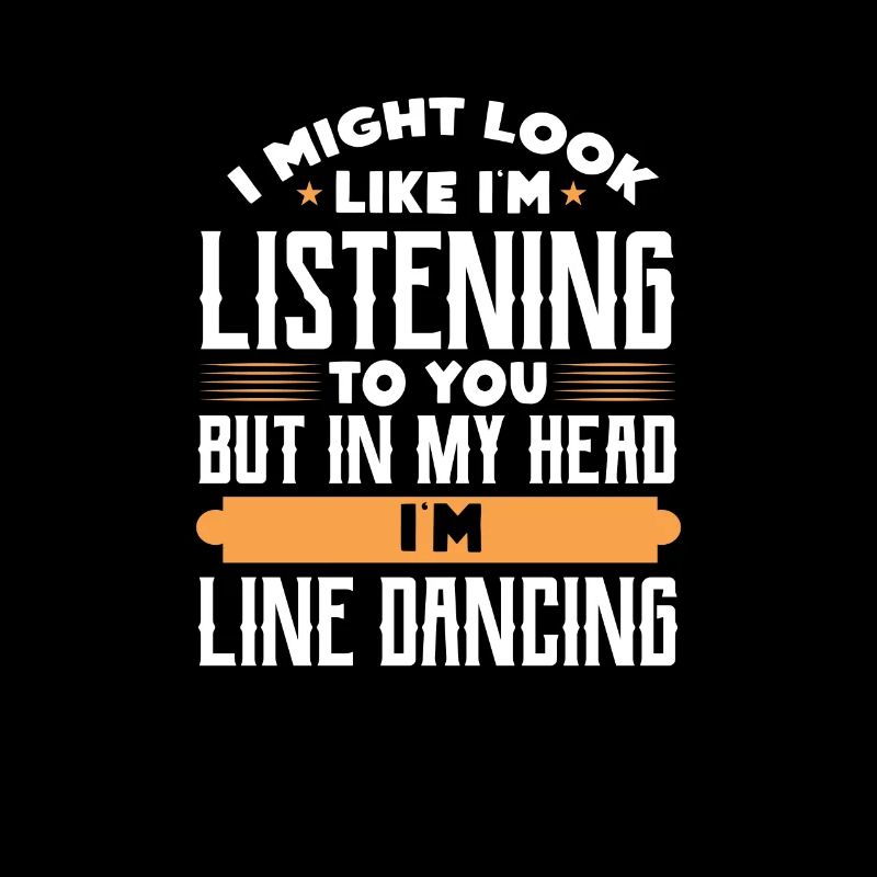 Linedance Country Line Dancer Linedancing Geschenk