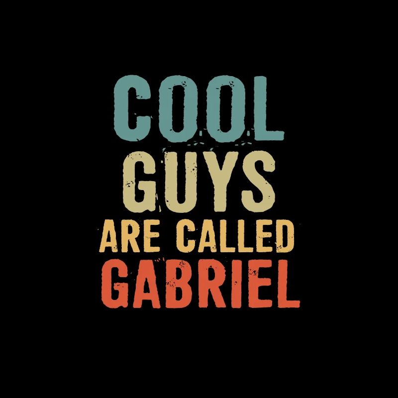 Les mecs cool s’appellent Gabriel