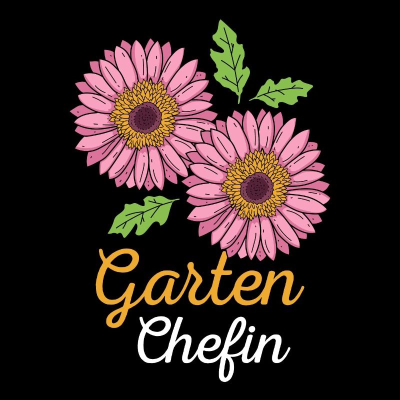 Garten Chefin Gartenarbeit Gärtnerin Gerbera