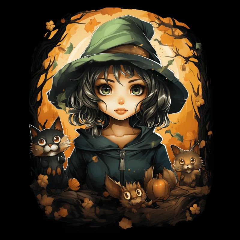 Halloween Witch I Cartoon Style I Witch