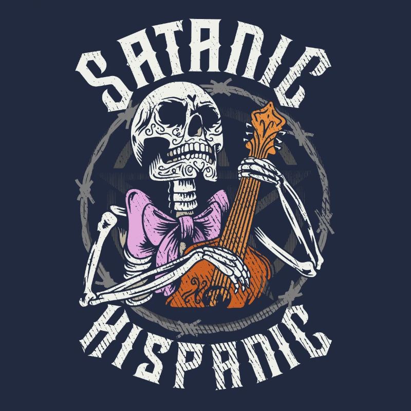 Satanic Hispanic Pentagram Mexican Occult Baphomet