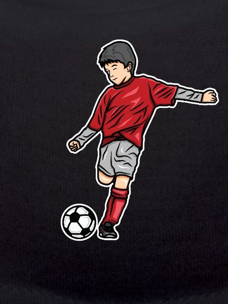Soccer Child Sketch