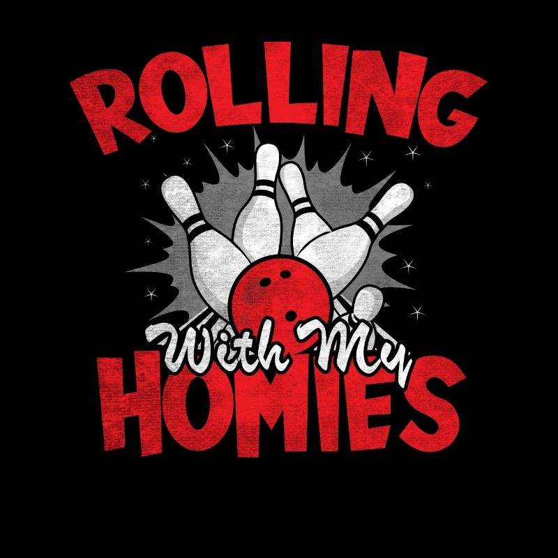 Rolling with my Homies Retro Bowling Gift