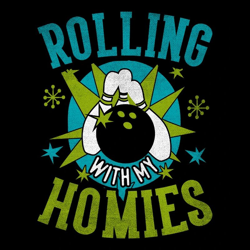 Rolling with my Homies Retro Bowling Gift