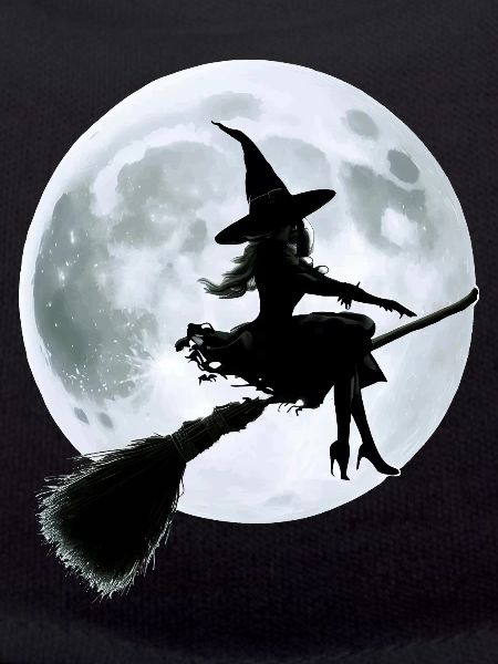 Witch on a Broom