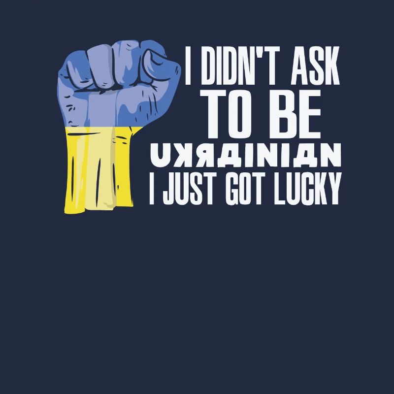 Fierté ukrainienne Drapeau ukrainien agrandi