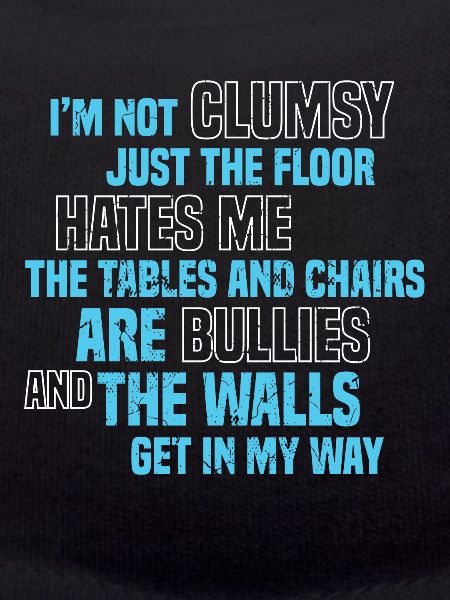 Men Clumsy People