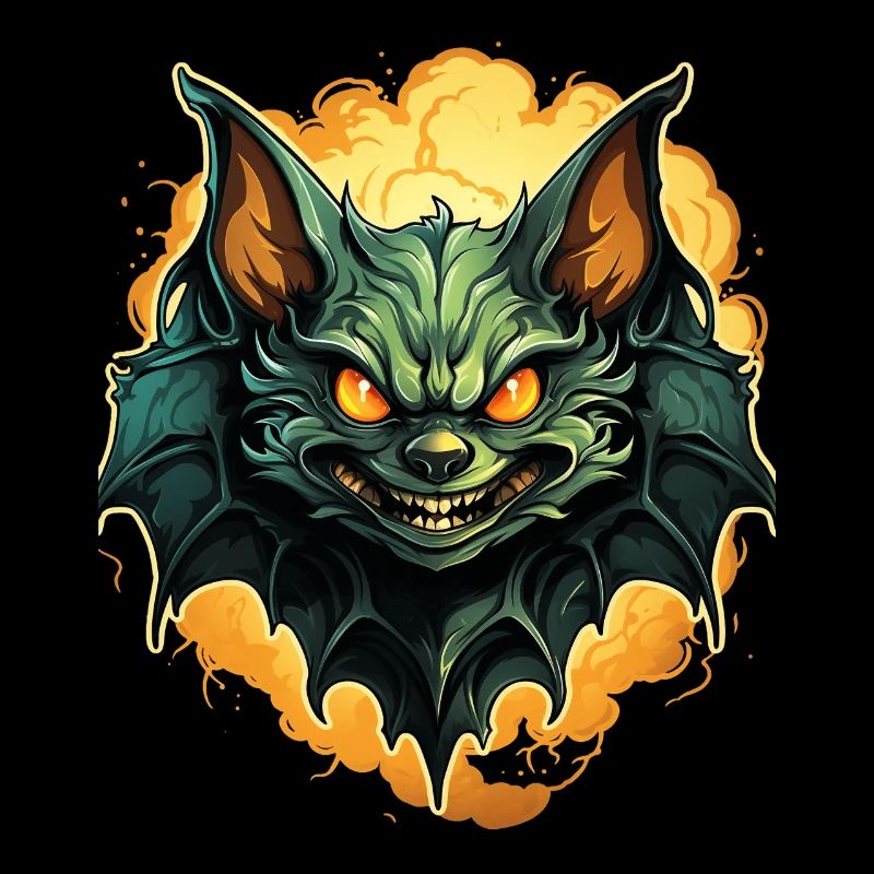 Bat Halloween I Cartoon Cute Bat