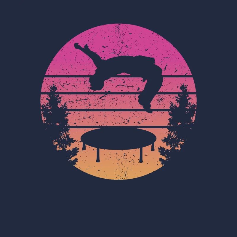 Trampoline Retro Backflip