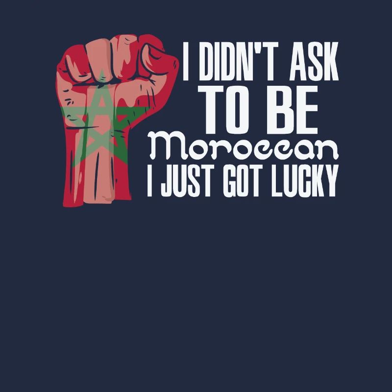 Moroccan Pride Morocco Flag Grown Moroccan Roots
