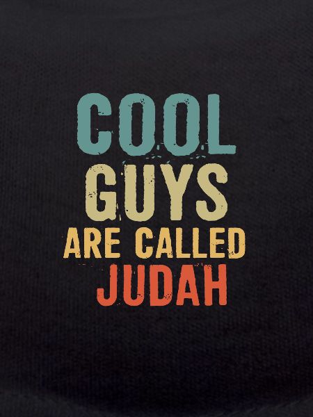 Cool guys are called judah