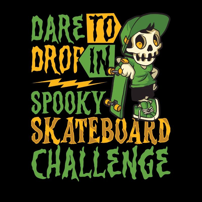 Horror Skateboarder Halloween Skateboard Geschenk