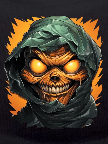 Halloween Spooky Cartoon Mummy