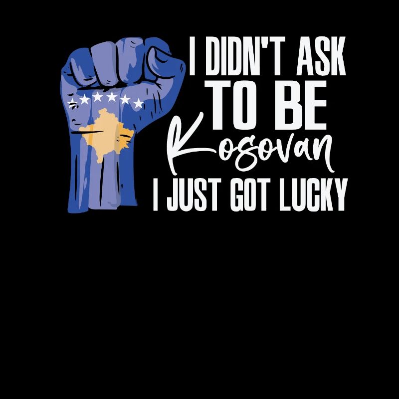 Fierté kosovare Drapeau kosova cultivé