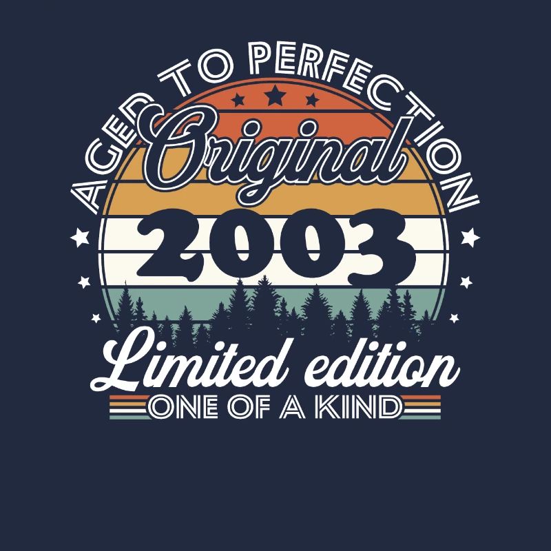 Original 2003 Retro Vintage Anniversary