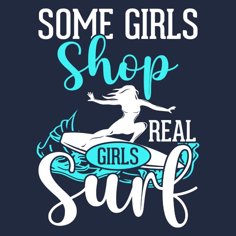 Manche Mädchen Shoppen Echte Mädchen Surfen