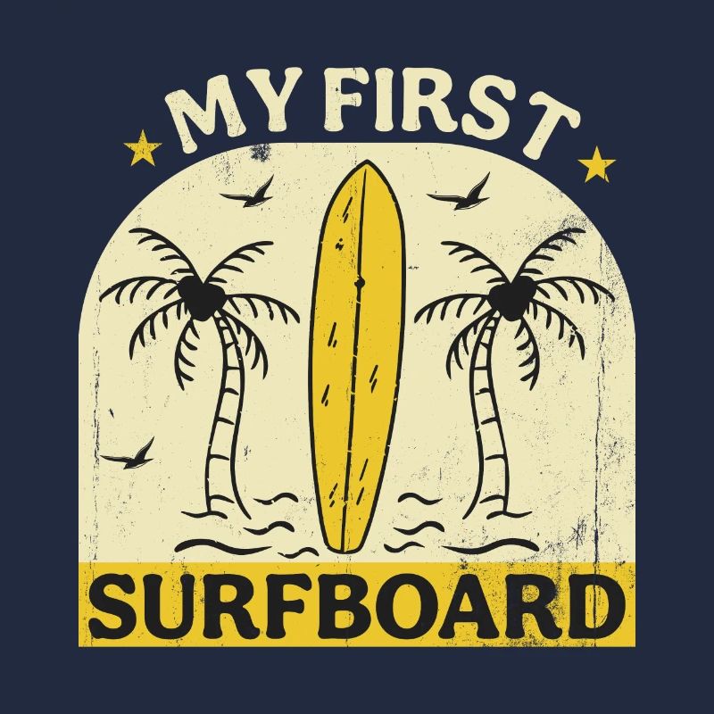 Ma première planche de surf