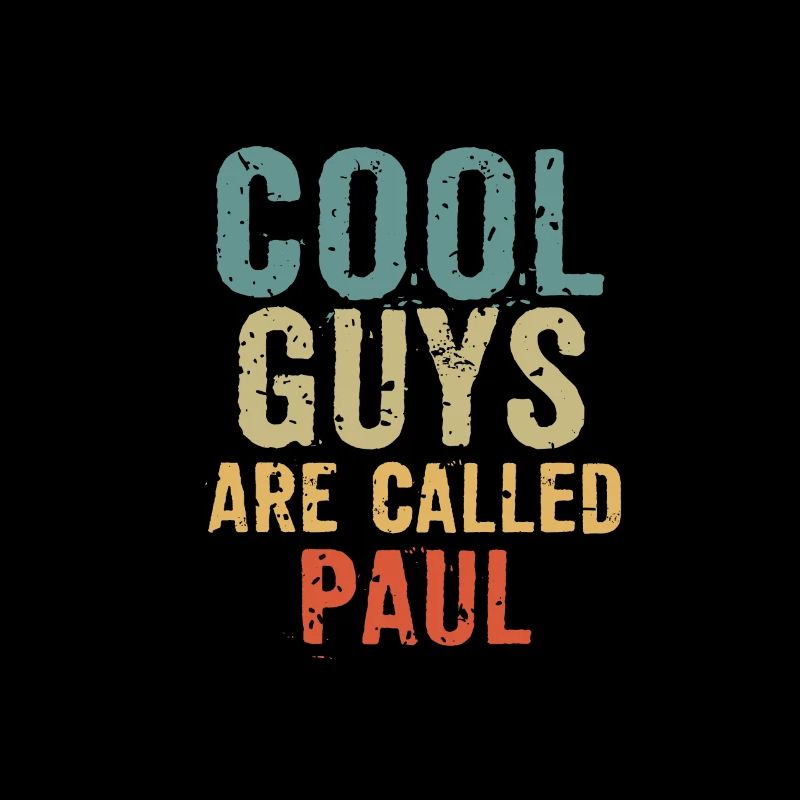 Les gars cool s’appellent paul