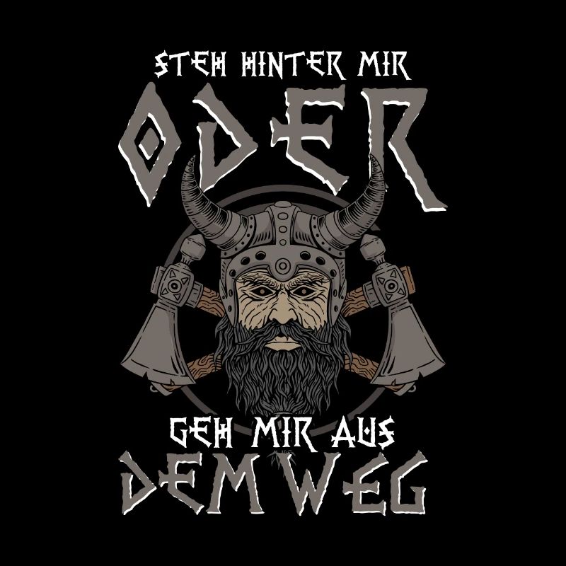 Wikinger Steh Hinter Mir