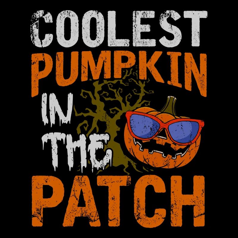 La citrouille la plus cool du patch Halloween