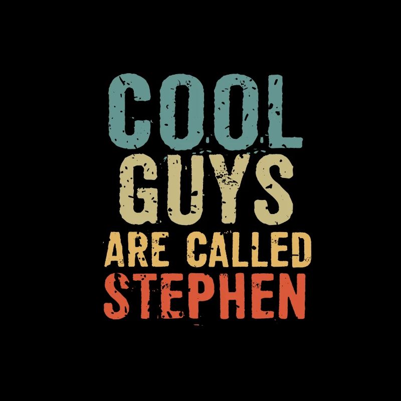 Les gars cool s’appellent stephen