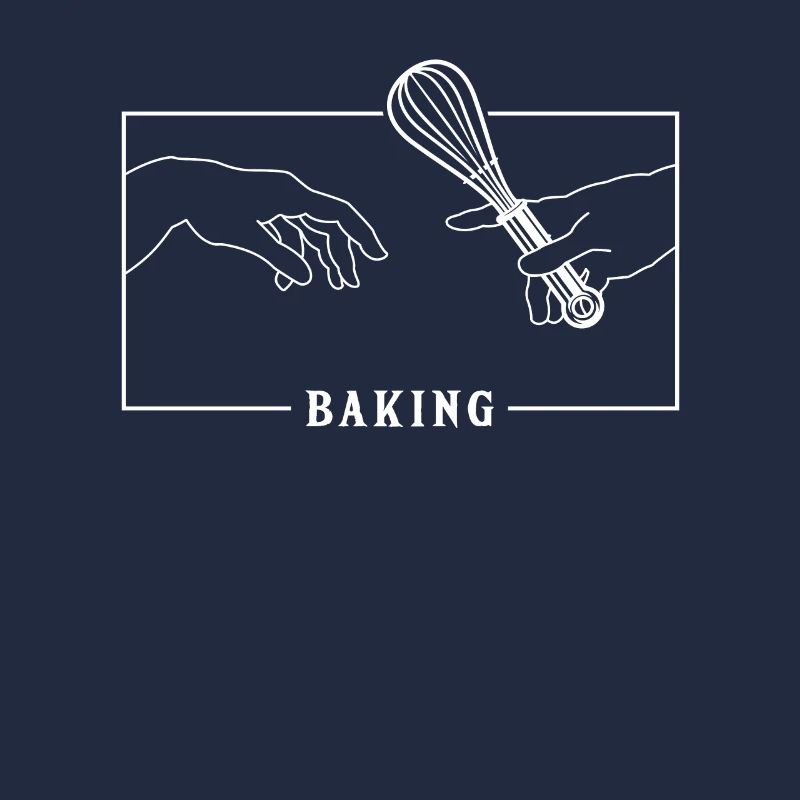 Michelangelo Création d’Adam Baking Chef Pâtissier