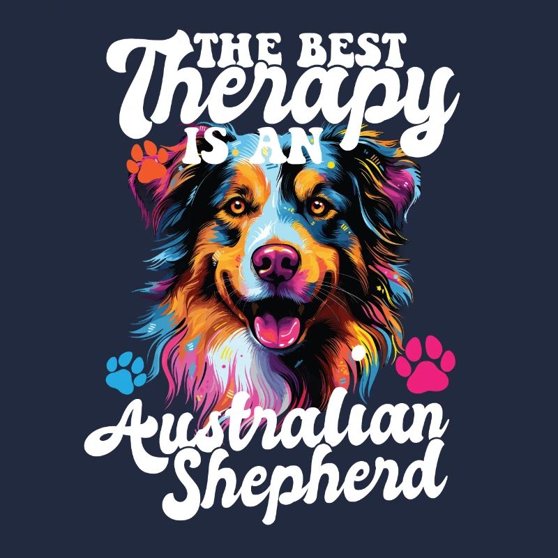 Australian Shepherd Pop Art & Dog Lover & Splash