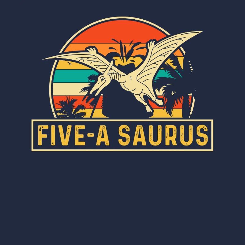 Five-A Saurus Pteranodon 5. Geburtstag