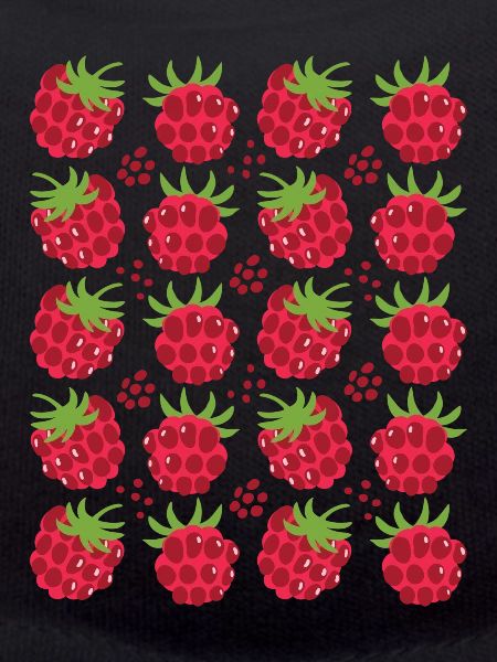Raspberry Berries Fruit Pattern