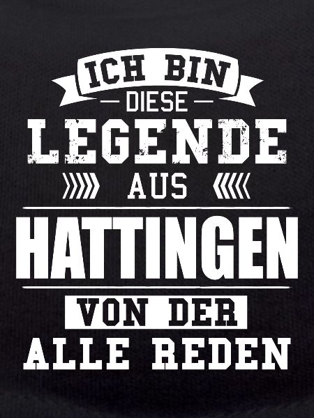 Stadt Hattingen Deutschland Legende Spruch
