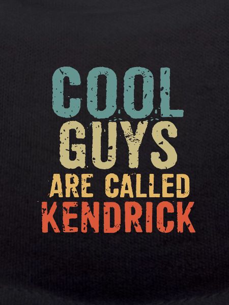 Les mecs cool s’appellent kendrick