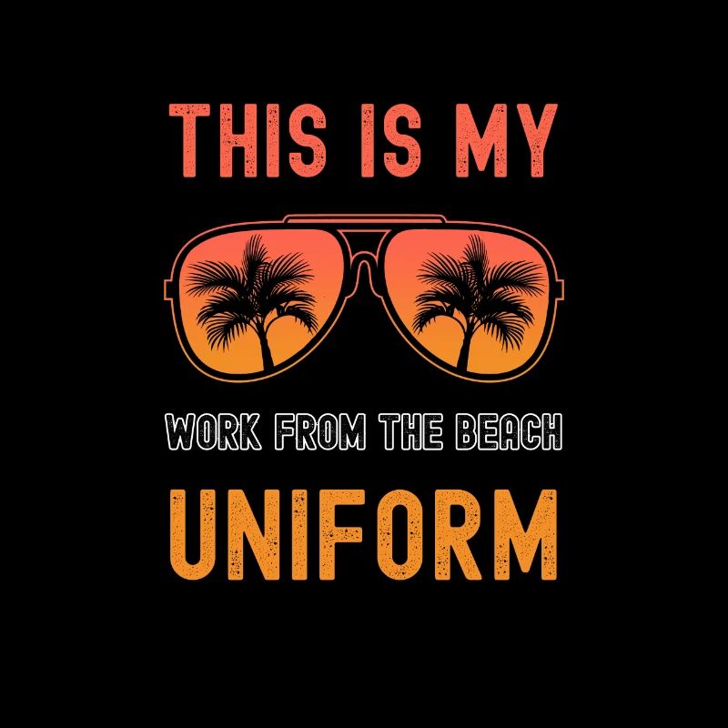 Ceci est mon travail de l’uniforme de plage