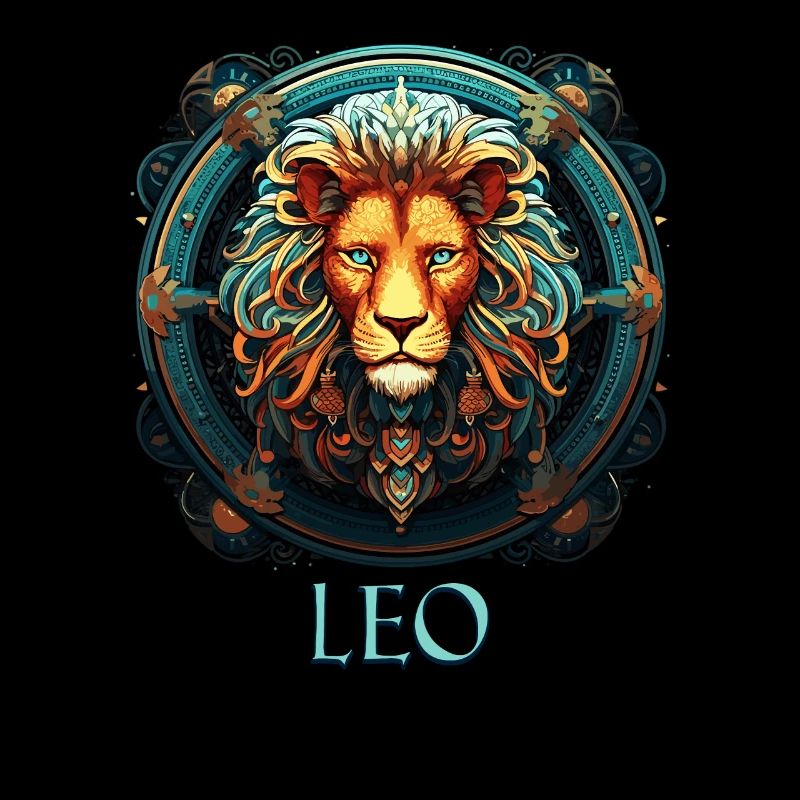 Löwe Astrologie Sternzeichen Design - Cool Leo