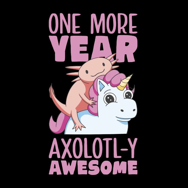 Axolotl Geburtstagsfeier